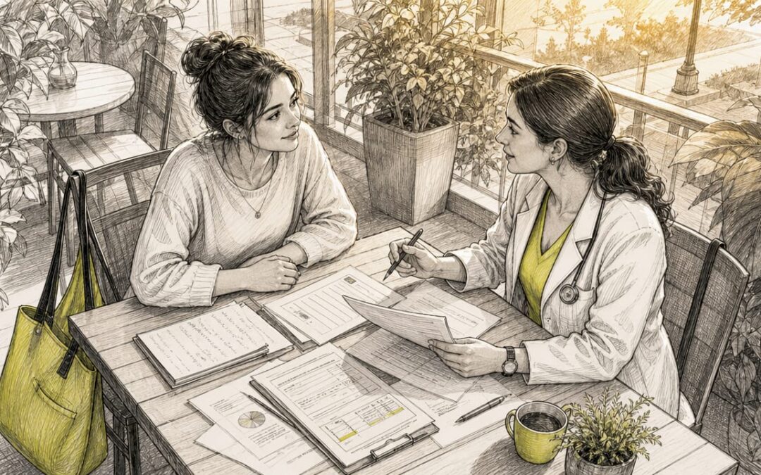 Au pair en una consulta médica