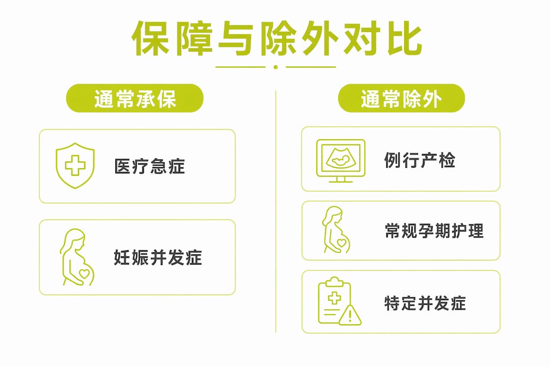孕妇出行保险保障范围与免责条款一览图