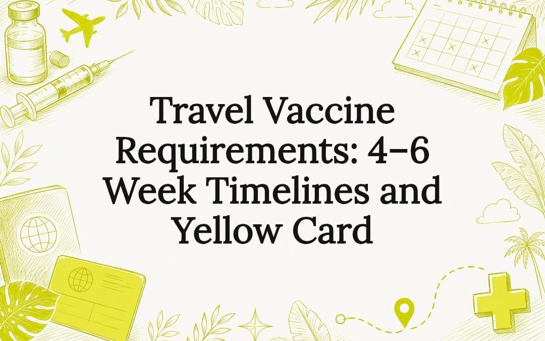 Travel vaccine planning title card