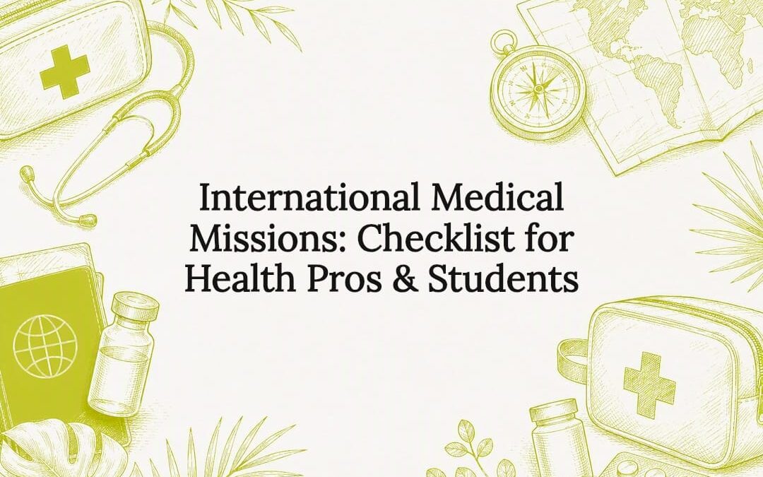 Medical mission checklist title card